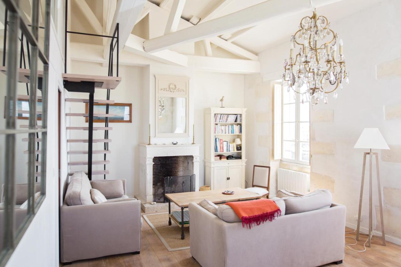 XVIII Century Gem With Magnificent Views Of The Harbour With A Private Garage Apartment Saint-Martin-de-Re ภายนอก รูปภาพ